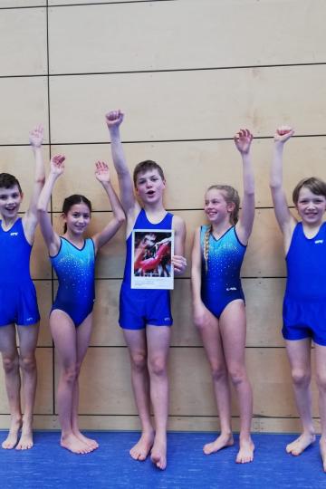 Die Jungenmannschaft der Wettkampfklasse IV 1