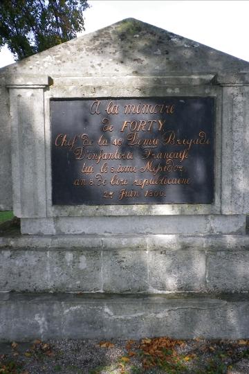 Das La-Tour-Denkmal bei Oberhausen.