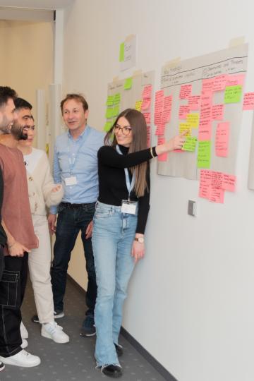 Die Studenten konnten praxisnah nach Lösungen suchen.