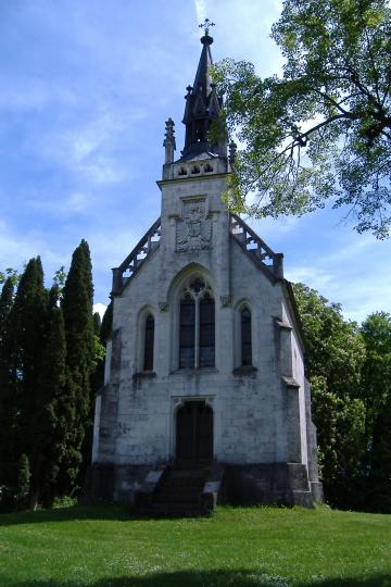 Die Gruftkapelle auf dem Antoniberg.
