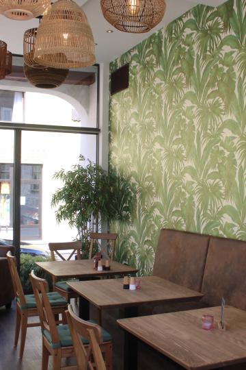 Innenbereich des Café Schlecht