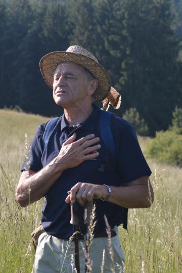 Andi Seel ist Geoparkführer aus Leidenschaft.