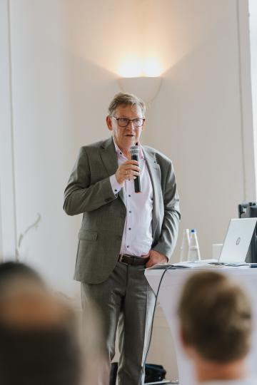 Landrat Stefan Rößle bei Tag der Wirtschaft 2023.