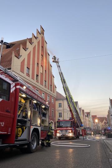 Feuerwehrübung Tanzhaus 