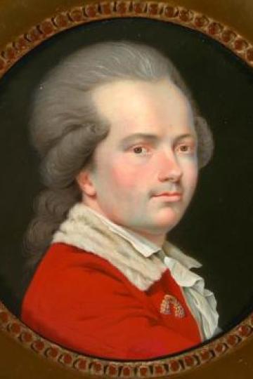 Auf dem Bild ist William Berczy zu sehen.