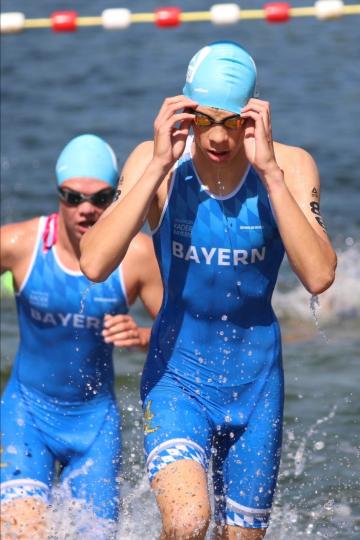 Luca Schreitmüller wurde Dritter bei den Bayerischen Meisterschaften.