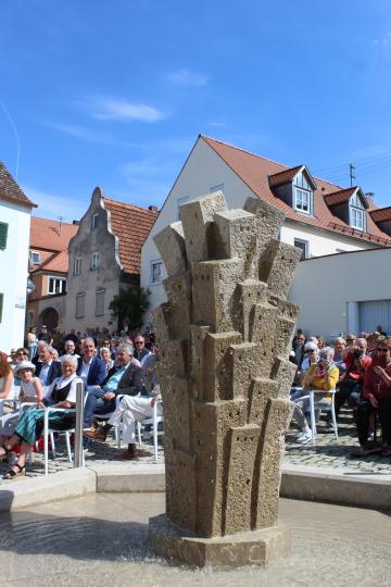 Brunnen am Wemdinger Saumarkt 