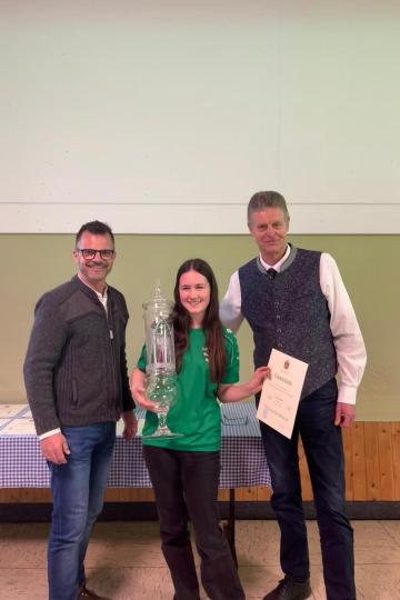 Auf dem Bild ist Stadtkönigin Hanna Müller zu sehen 