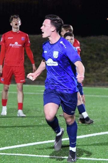 Nils Nocke nach seinem 2:0 