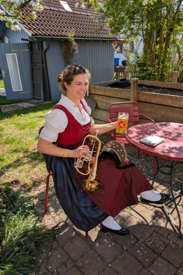 Die Musik ist ebenfalls eine große Leidenschaft von Edith Forster.