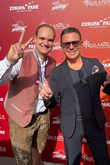 In der Sommerhitparade 2024 von Stefan Mross (l.) landete Michael Thum am Ende auf Rang zwei.