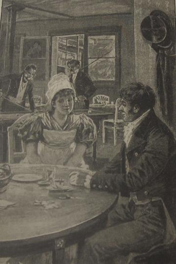 Elisabeth Heiland und Joseph Schoderer in der Sonnenwirtschaft.