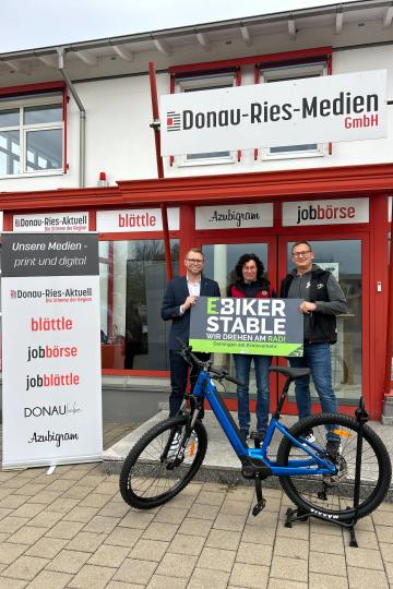 Von links: Matthias Stark, Inge Knötzinger, Simon Bayer.