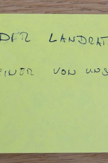 Schlagzeile Albert Riedelsheimer