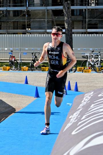 Luis Rühl beim Europacup in Caorle