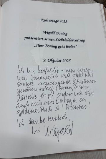 Wigald Boning - 09. Oktober 2025