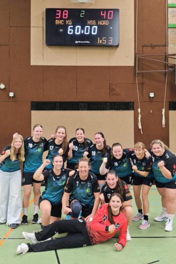 Teamfoto der Damen der HSG Nordschwaben