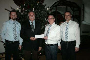 Spendenübergabe Matulka elektroniks