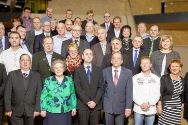 Zott ehrt Jubilare 2016