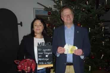 Übergabe spende Nördlinger Hilfe in Not 2
