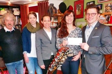 Spendenübergabe Tapetenwechsel 2017