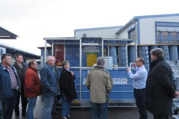 Bildungswerk Harburg zu Besuch bei GEDA