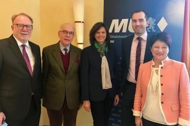 DONAURIES auf der Klausurtagung des	Mittelstandsunion-Landesvorstands vertreten