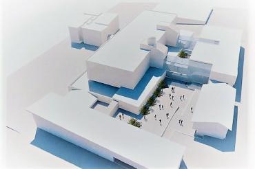 Der Entwurf des Architekturbüro Schlientz wird, so hat es der Kreisbauauschuss entschieden, weiterverfolgt. Entwurf: Schlientz/ Repro: LRA