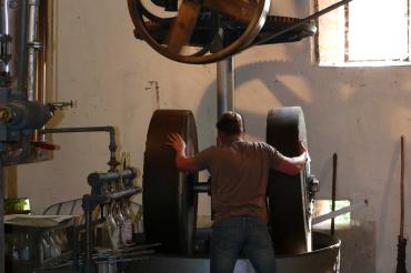 Mühlentag-Ölmühle Kollergang_Foto Bruno Langner