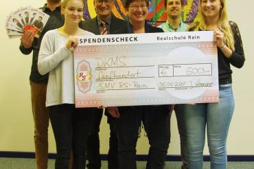 Spendenübergabe DKMS