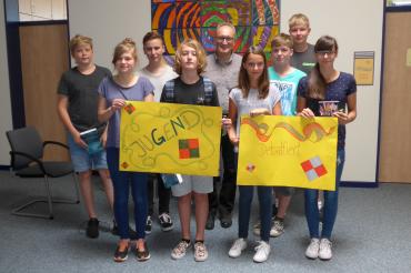 Gruppenbild Debattiersieger