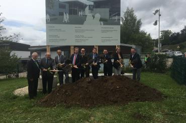 Spatenstich Anton-Jaumann-Realschule Wemding