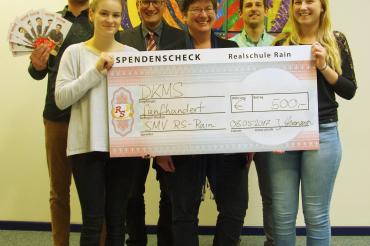 Spendenübergabe DKMS