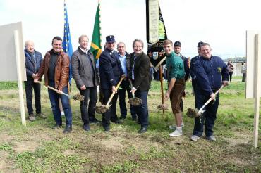 092117 Spatenstich Dorfgemeinschaftshaus Schäftstall