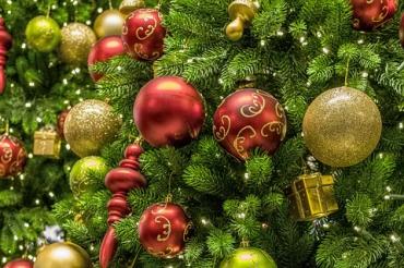 Das Bild zeigt einen Weihnachtsbaum