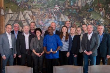 Pater Stan war am vergangenen Wochenende zu Gast in Nördlingen. 