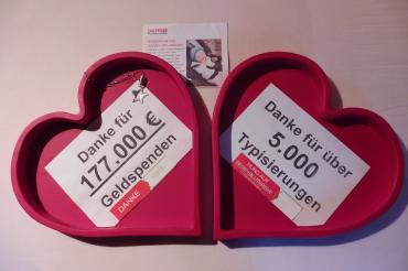 177.000 Euro an Geldspenden wurden gesammelt für den kleinen Julian. 