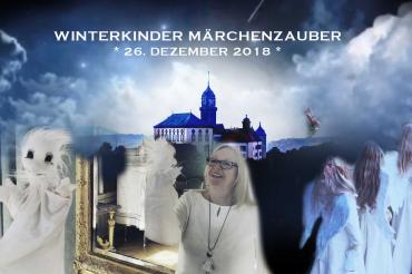 Das Bild zeigt den Flyer zu Winterkinder Märchenzauber. 