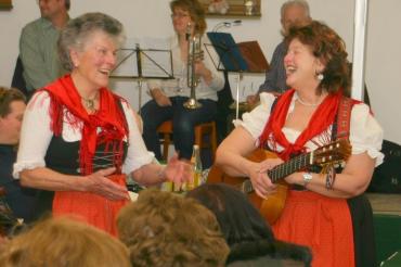 Das Bild zeigt den Buchdorfer Zweigesang. 