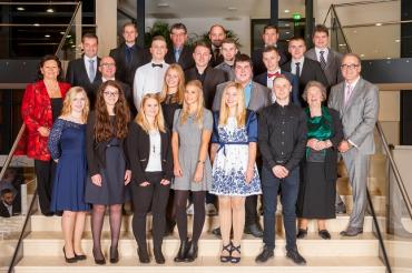 Zott verabschiedet Ausbildungsjahrgang 2017