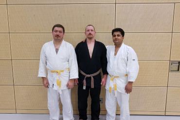 Francis Seybold, Rico Gröber und Ziaulhaq Qayoumi