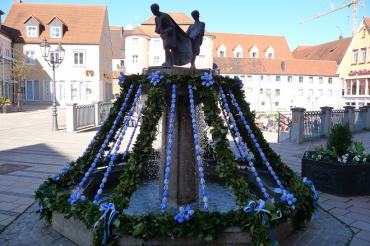 Geschmückte Osterbrunnen 2011