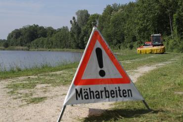 Mäharbeiten Donau