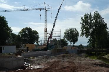 Baustelle am Wörnitzpark