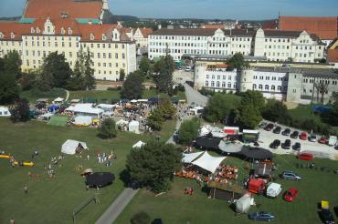 Ökomarkt Donauwörth Luftbild von Frank Felten