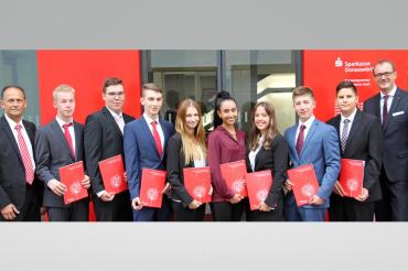 Ausbildungsstart Sparkasse Donauwörth