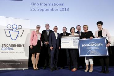 092519 Preisverleihung DONwud Kommune bewegt Welt