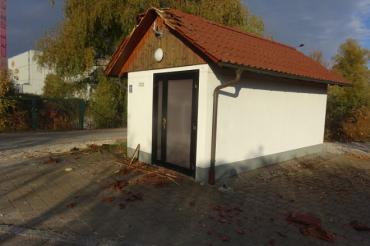 Wasserhäuschen Polizei Rain