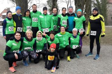 Die Läufer vom Lauftreff TSV Nördlingen beim 18. Dinkelsbühler Stadtlauf 