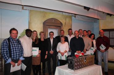 Betriebsjubiläum der Firma UNSINN